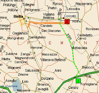 La Mappa per raggiungerci
